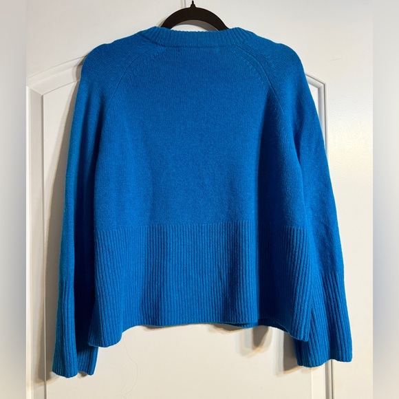 360Cashmere Blue Knit Sweater - Picture 3 of 7